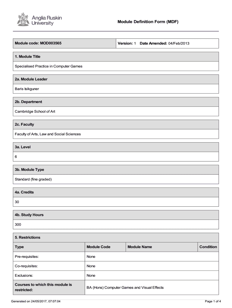 Form preview