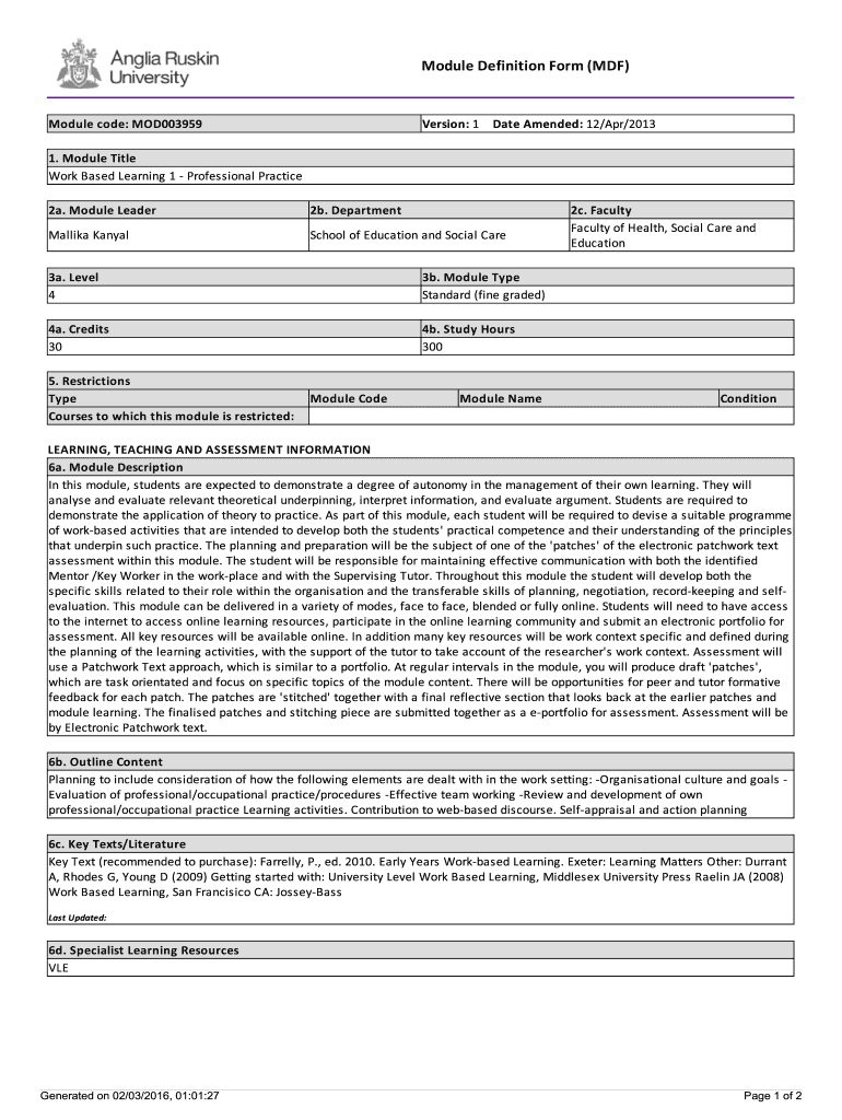 Form preview