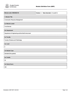 Form preview