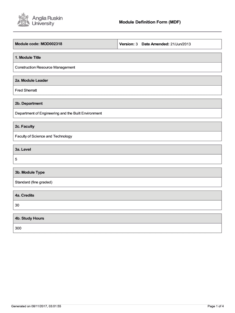 Form preview