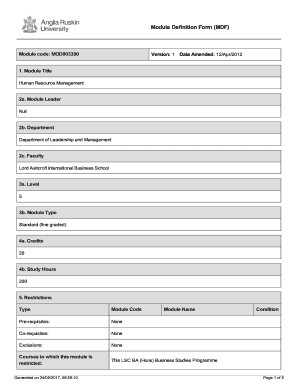 Form preview