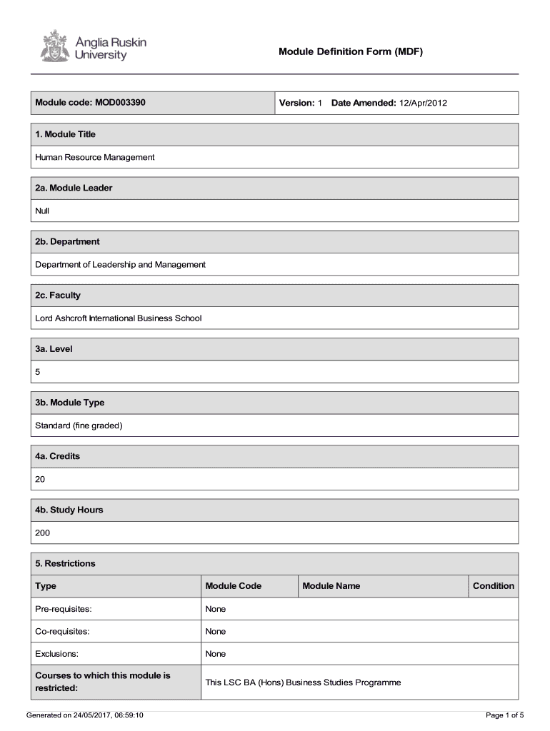 Form preview