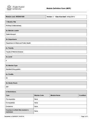 Form preview