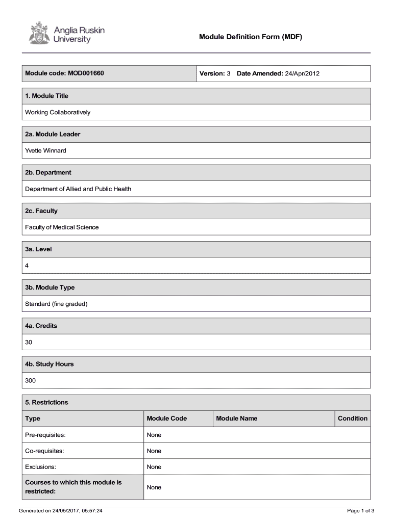 Form preview