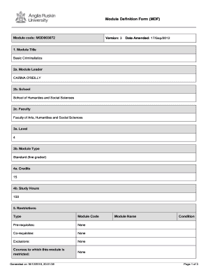 Form preview