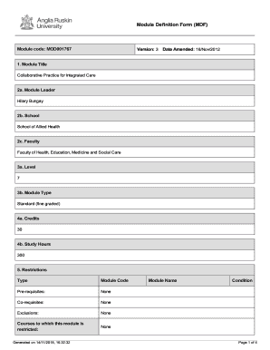 Form preview