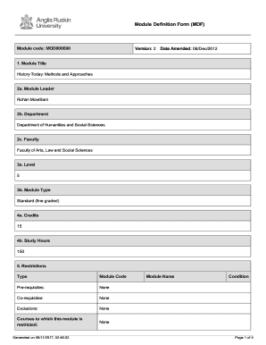 Form preview