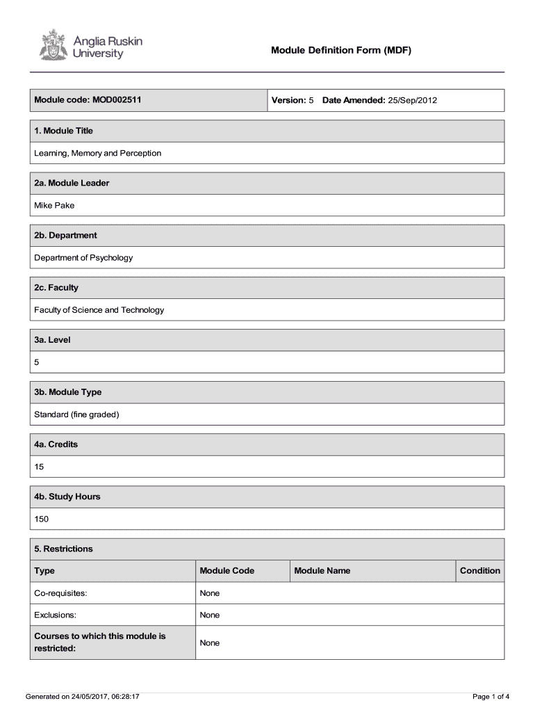 Form preview