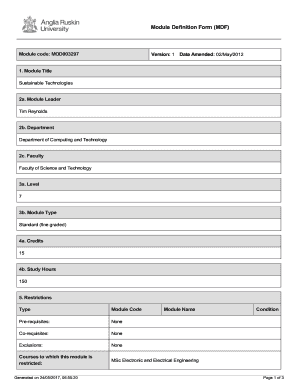 Form preview