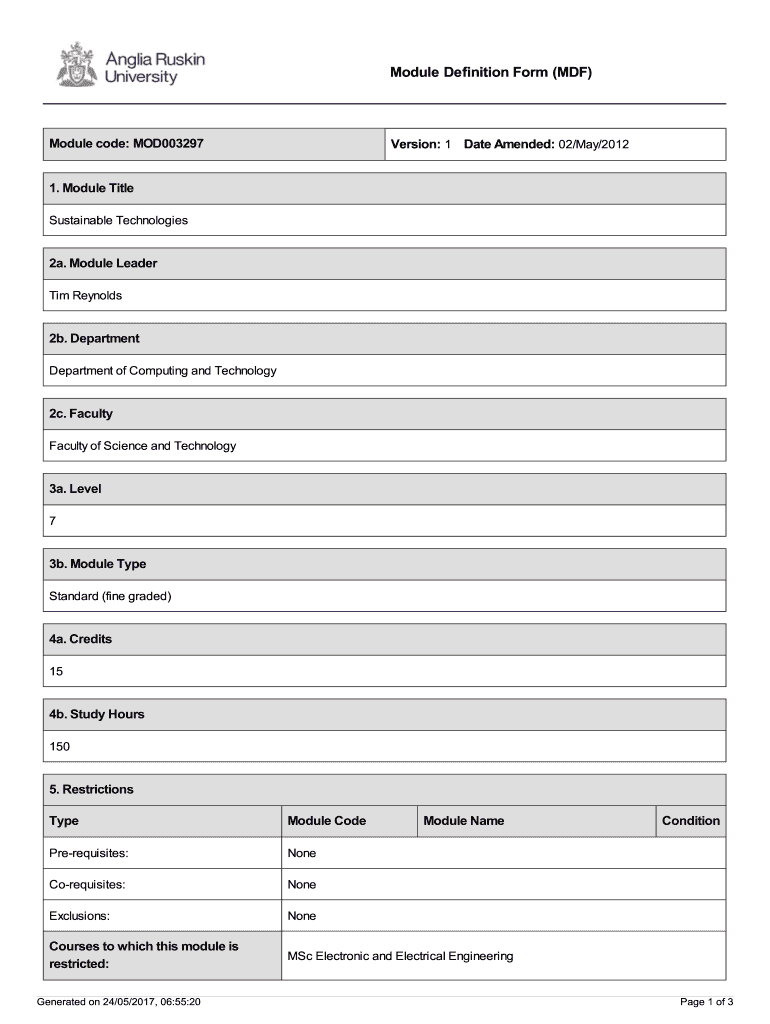 Form preview