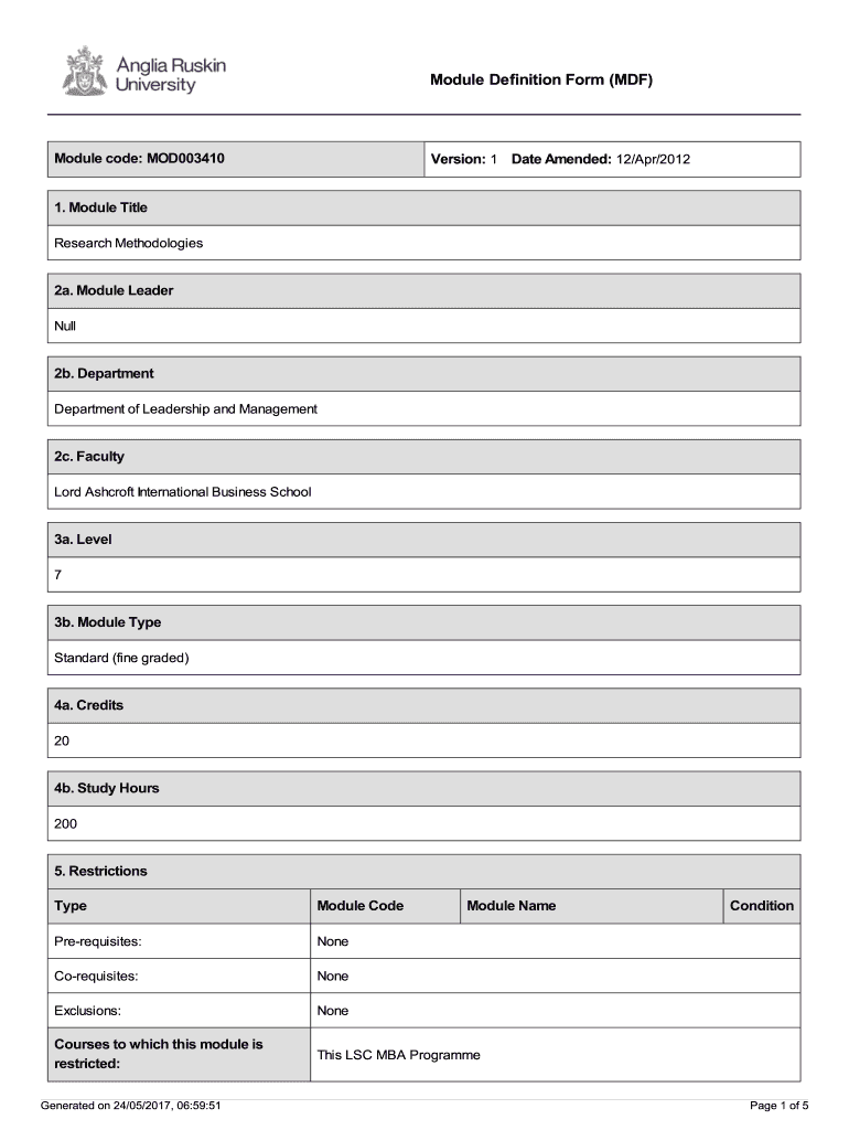 Form preview