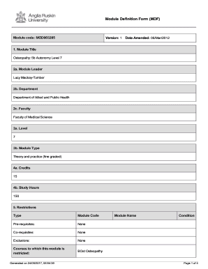 Form preview