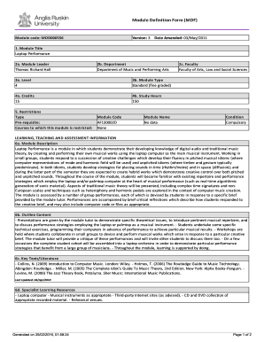 Form preview