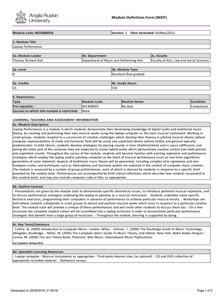 Form preview