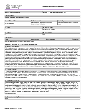 Form preview