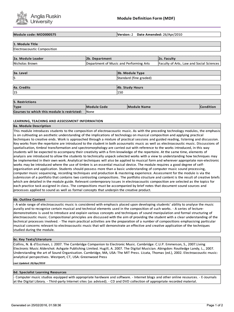 Form preview
