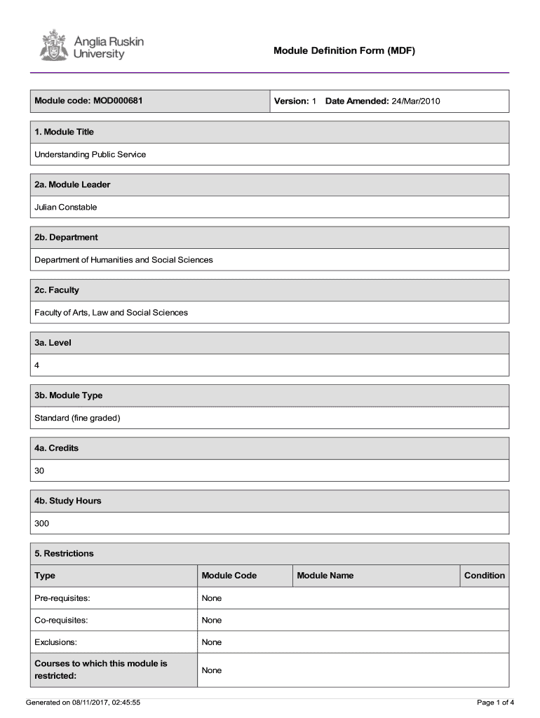 Form preview