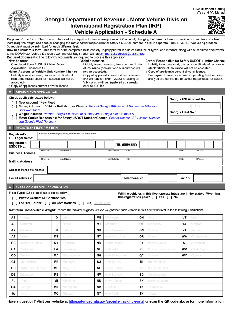 t 138 form Preview on Page 1