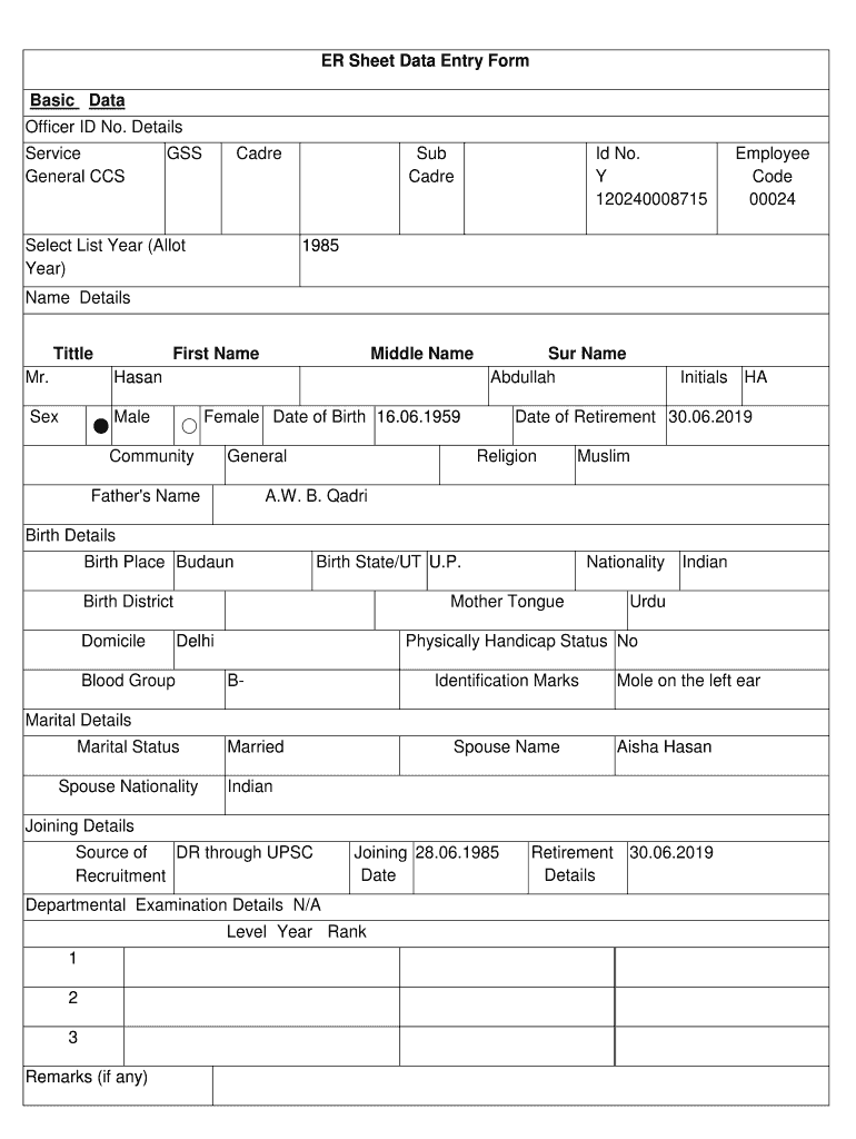 Form preview
