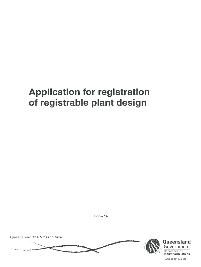 Fillable Online Application for registration of registrable plant