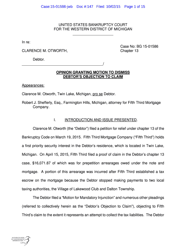 Opinion -- Otworth Mandatory Injunction (FINAL) docx Preview on Page 1