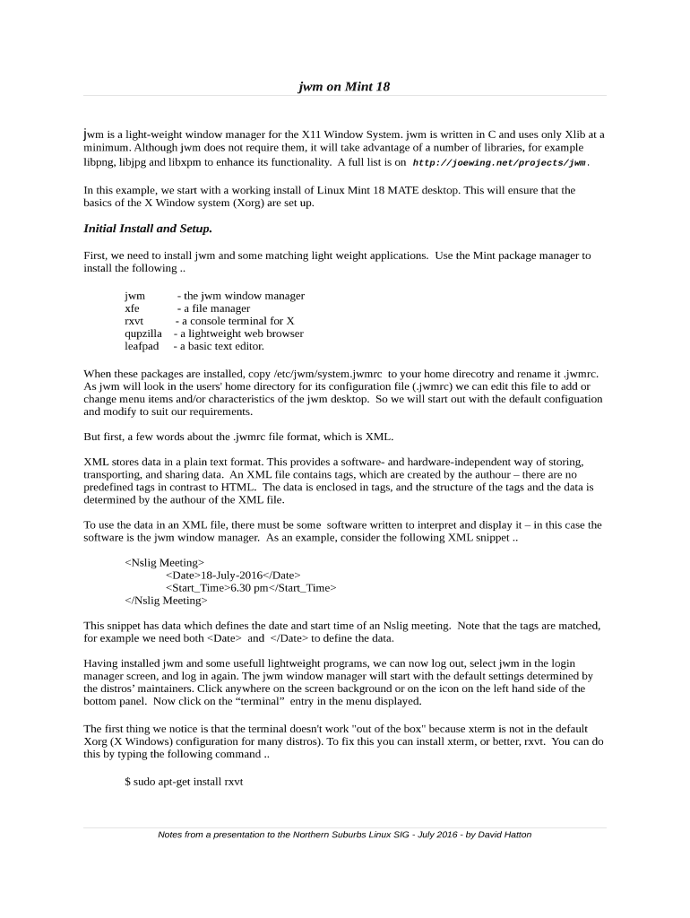Form preview
