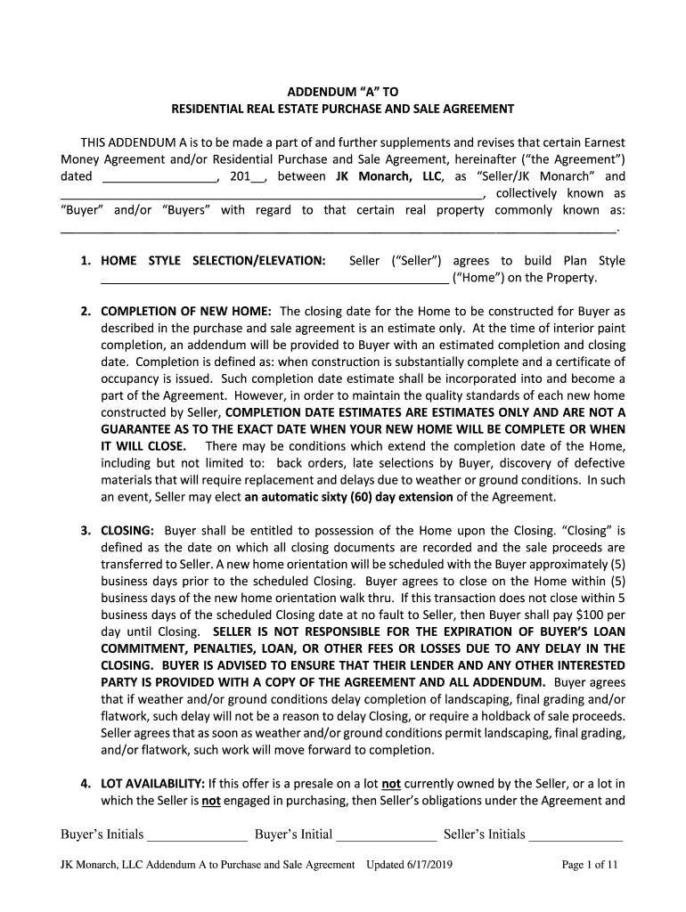 Fillable Online Oklahoma Real Estate Commission Contract Forms and