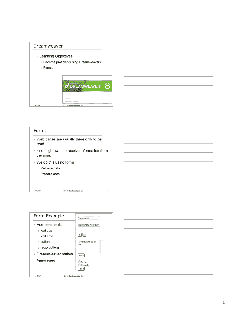 Form preview