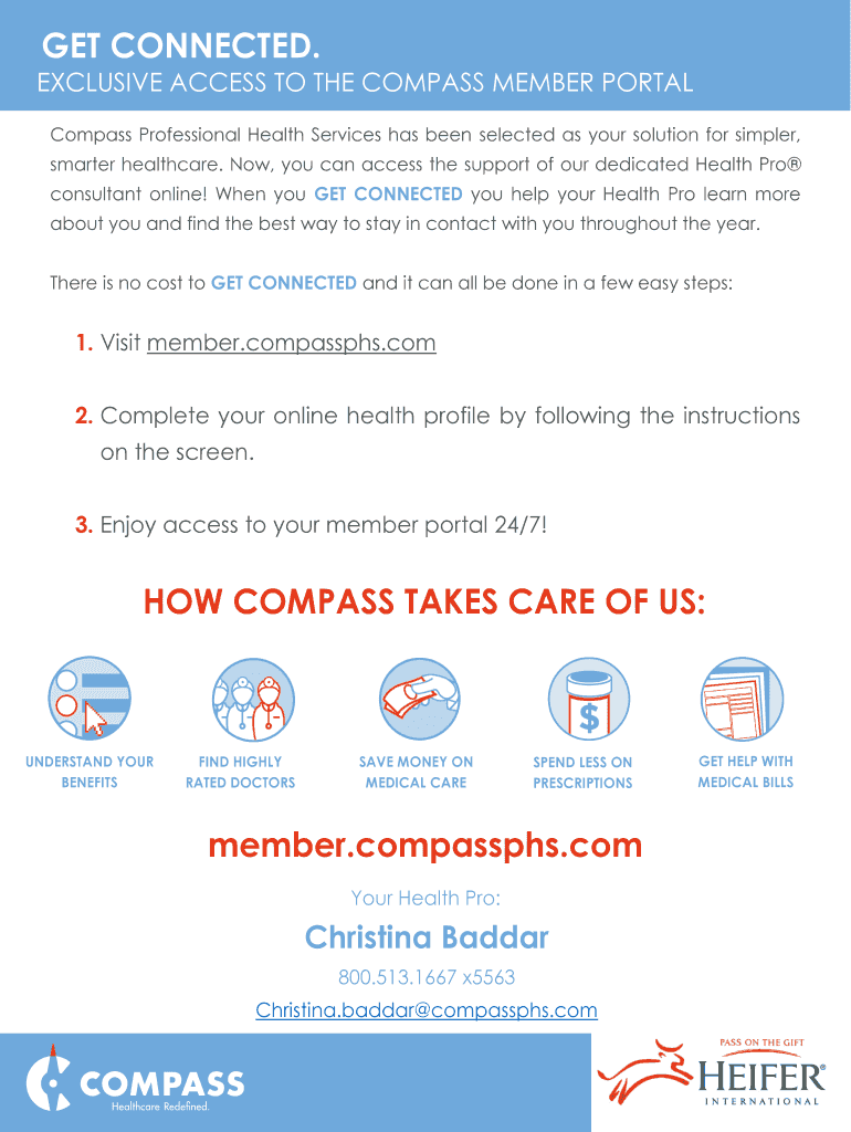 Fillable Online Register Compass Professional Health Services Fax