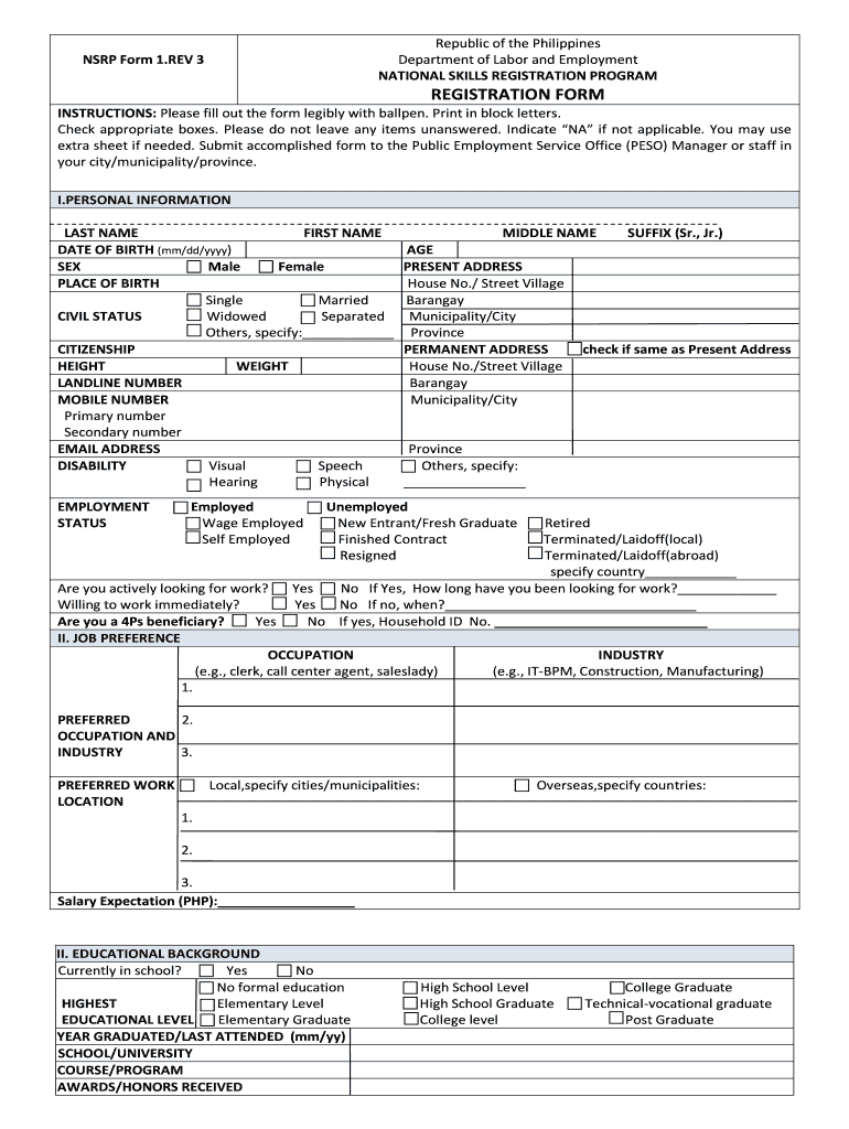 Form preview