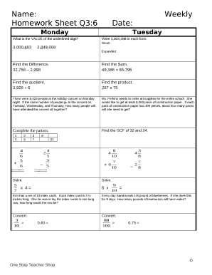 weekly language review q3 6