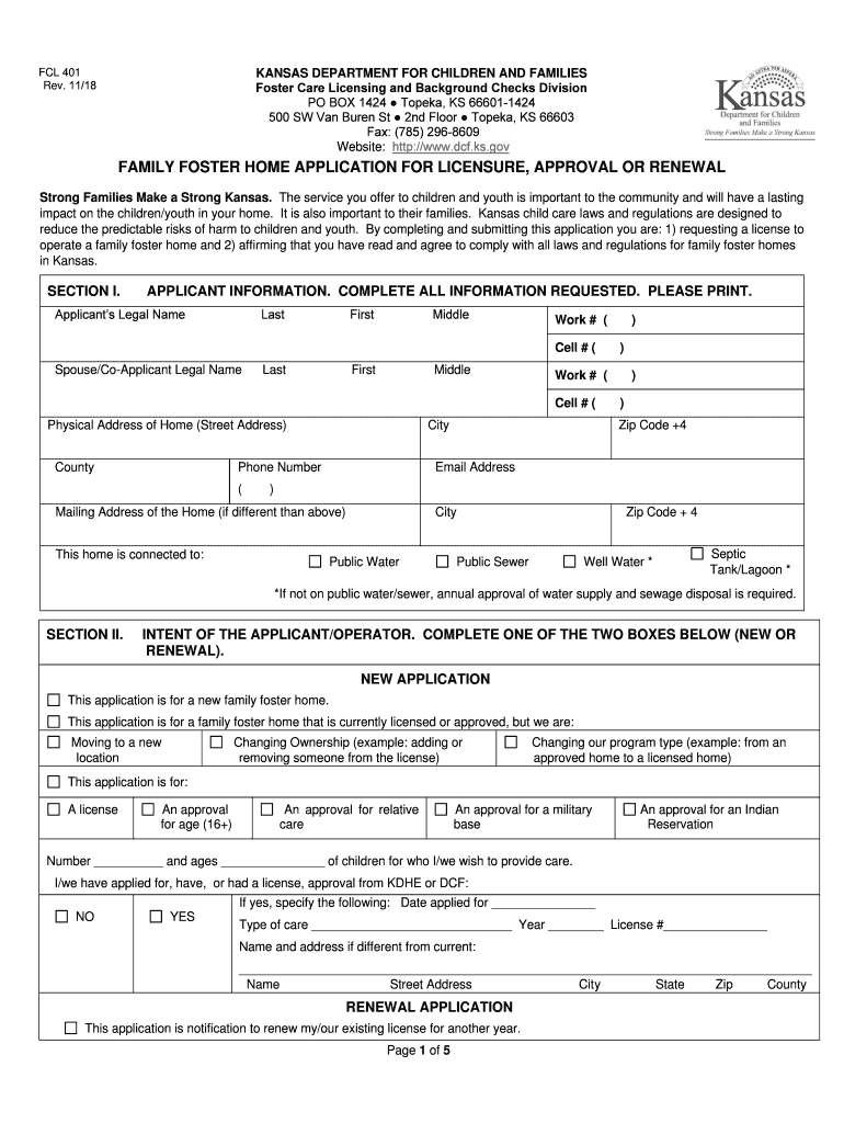 ks fcl family Preview on Page 1