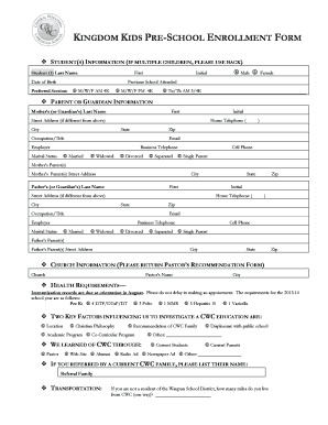 Form preview