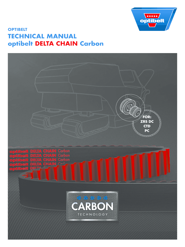 Fillable Online Technical Manual optibelt Delta Chain Carbon. Technical Manual optibelt Delta