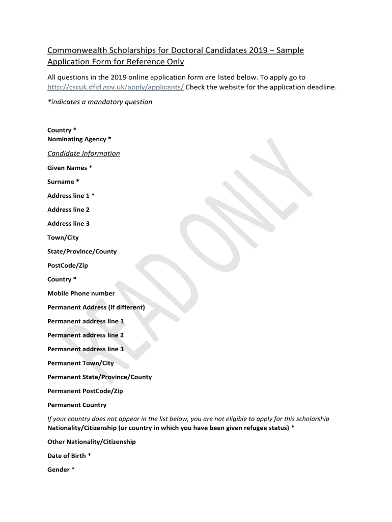 Form preview