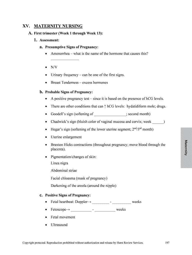 Fillable Online First trimester pregnancy What to expect Mayo Clinic