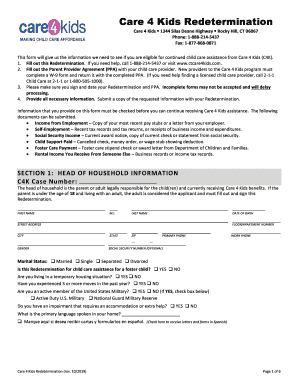 Parent-Provider Agreement Form - Care 4 Kids