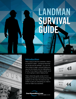 landman survival guide pdf