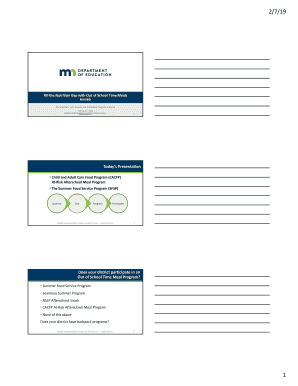 Fill the Nutrition Gap with out of School Time MealsJenny Butcher
