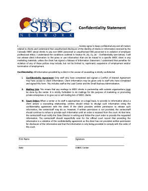 , hereby agree to keep confidential any and all matters