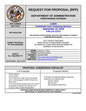 1 RFP COVER SHEET Administrative Information: TITLE OF ...
