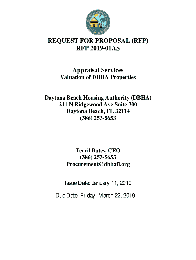 Fillable Online Daytona Beach Housing Authority, FLPublic Housing and