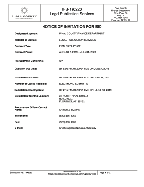 ROQ-175623 JOC Civil Construction Services NOTICE OF ...