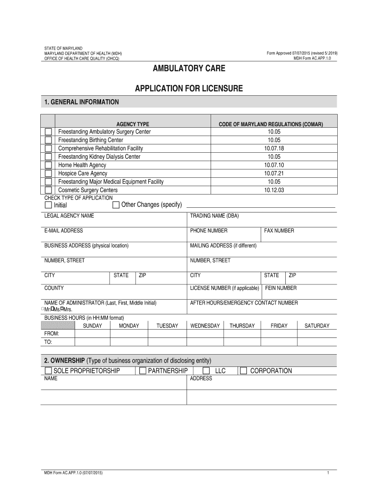 md ambulatory care Preview on Page 1