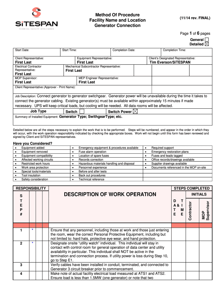 Mop Template Fill Online Printable Fillable Blank PdfFiller