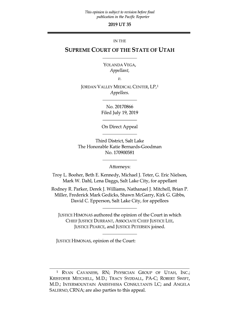 Fillable Online JORDAN VALLEY MEDICAL CENTER, LP, 1 Fax Email Print