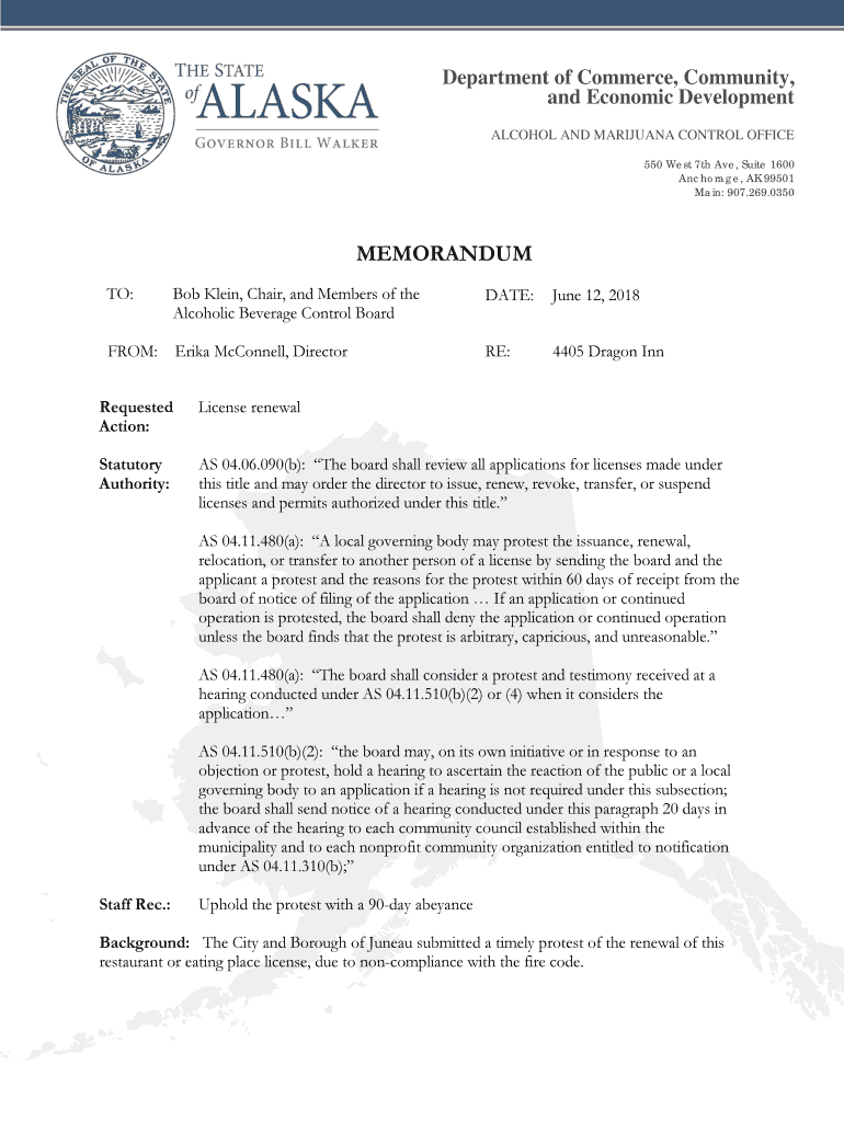 Fillable Online Board of Alcoholic Beverage Control Department of Fax Email Print pdfFiller