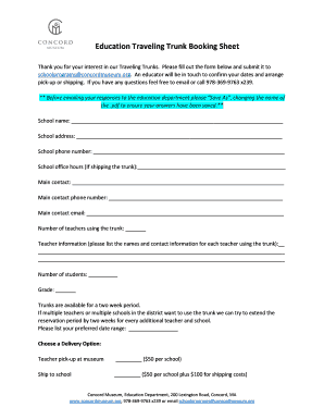 Form preview