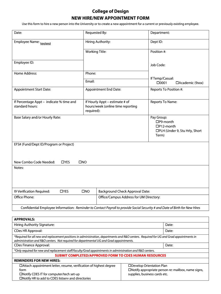 Form preview