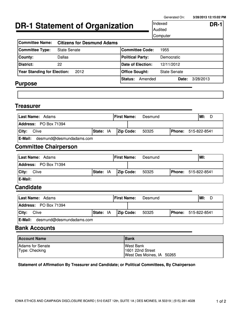 Form preview